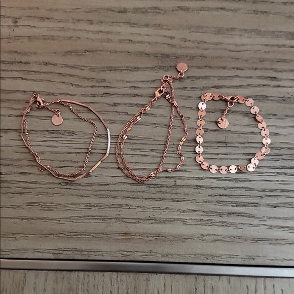 Pura Vida Jewelry - Puravida Elegant Rose Gold Bracelet Set